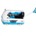Ver imagem 5 de Carrinho Infantil de Passeio e Pedal com Cinto de Segurança Kombina - Calesita Azul