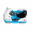 Ver imagem 6 de Carrinho Infantil de Passeio e Pedal com Cinto de Segurança Kombina - Calesita Azul