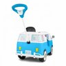 Carrinho Infantil de Passeio e Pedal com Cinto de Segurança Kombina - Calesita Azul - 7