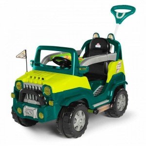 Quadriciclo Infantil Diipi com Cinto de Segurança Calesita - Verde