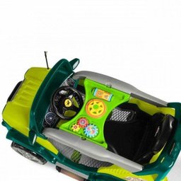 Quadriciclo Infantil Diipi com Cinto de Segurança Calesita - Verde - 3