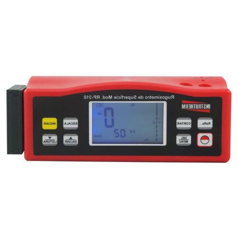 Rugosímetro Digital Parâmetros Ra Rz Rq Rt Medidor Superfície Usb Rp-310 Portátil Com Maleta