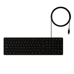 Teclado Intelbras Tci10 com Fio Preto - 1