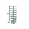 Sapateira Vertical e Organizador Madeira MDF Branco - 2