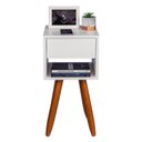 Ver imagem 2 de Mesa de Cabeceira Retrô 30 cm 100% MDF