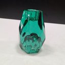 Ver imagem 2 de Castiçal Porta Vela Decorativo Home&co Vidro 8x5x5cm Turquesa