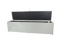 Ver imagem 2 de Recamier Puff Baú Beira de Cama 1,38 Cm 100% Mdf - Cinza Prateado