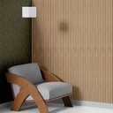 Ver imagem 1 de 10 Ripas Mdf Autocolante Revestimento de Parede Ripado - 90x16cm