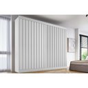 Ver imagem 1 de Guarda Roupa Casal 2 Portas de Correr e 4 Gavetas Atlanta Branco - Europa