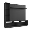 Ver imagem 3 de Estante para TV até 65" com Cristaleira e LED 200x183cm Grafite 3200