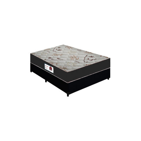 Cama Box Casal + Colchão Top Line Mola Bonnel Serra Negra 60x138x188