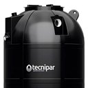 Ver imagem 2 de Fossa Septica Biodigestor para Esgoto 750L/ Dia Tecnipar Preta 168cm