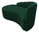 Ver imagem 4 de Sofá Divã Orgânico Charlotte Sala 180cm Bouclé Verde