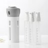 Garrafa Portátil 4 em 1 Dispensador com 4 Frascos para Shampoo Loção Sabão Recarregável - 4