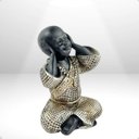 Ver imagem 4 de Kit de Decoração com Buda Surdo e Elefante Energia Positiva