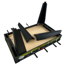 Mesa de Pebolim Pacal Flaflu - Stadium Air Joy - 5