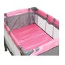 Berço Portátil Chiqueirinho Com Mosquiteiro My Baby - Rosa - 3