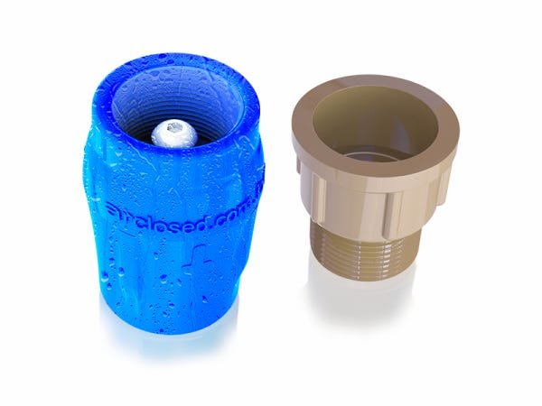 Bloqueador De Ar 3x Premium Rosca ¾ Economize Até 65 Porcento - 1