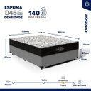 Ver imagem 4 de Cama Box + Colchão de Espuma D45 Ortobom Airtech 150 Casal