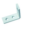 Ver imagem 1 de Cantoneira para Móveis 3x3cm Branca - Kit 2 Pacote com 10 Peças