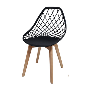 Cadeira Kaila Pp Preto Wood