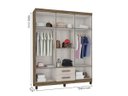 Ver imagem 3 de Guarda-Roupa Casal Modena 6 Portas Malbec Incorplac