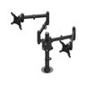 Suporte para 2 Monitores Fixo de 10 até 27 Polegadas Triarticulado - 1