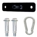 Ver imagem 1 de Suporte Teto Retangular Saco De Pancada + Mosquetão + 2 parabolts