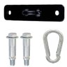 Suporte Teto Retangular Saco De Pancada + Mosquetão + 2 parabolts - 1