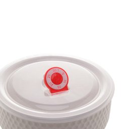 Jogo com 3 Potes Refratários em Cerâmica - 5 Jogo com 3 Potes Refratários em Cerâmica - 5