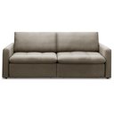 Ver imagem 3 de Sofá Cama Retrátil para Sala de Estar 3 Lugares 200cm Stefan F04 Linho Cru - Lyam Decor