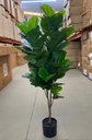 Ver imagem 7 de Ficus Lyrata Artificial Planta Permanente Decoração Sala 1.20cm