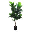 Ver imagem 4 de Ficus Lyrata Artificial Planta Permanente Decoração Sala 1.20cm