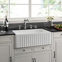 Ver imagem 6 de Cuba em Porcelana Estilo Fazenda Farm Sink Evier Hi 501 60x46