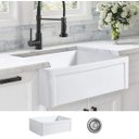 Ver imagem 7 de Cuba em Porcelana Estilo Fazenda Farm Sink Evier Hi 501 60x46