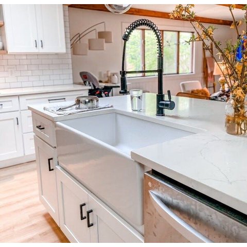 Cuba em Porcelana Estilo Fazenda Farm Sink Evier Hi 502 60x46