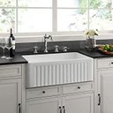 Ver imagem 6 de Cuba em Porcelana Estilo Fazenda Farm Sink Evier Hi 502 60x46