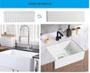 Ver imagem 5 de Cuba em Porcelana Estilo Fazenda Farm Sink Evier Hi 502 60x46