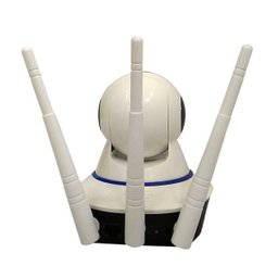 Câmera Ip Robô Hd sem Fio Wifi 360° 3 Antenas Ptz - 4