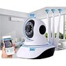 Câmera Ip Robô Hd sem Fio Wifi 360° 3 Antenas Ptz - 2