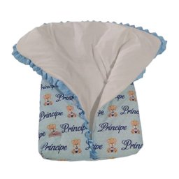 Saco de Dormir para Bebê com Ziper Estampa Ursinho Príncipe - 2