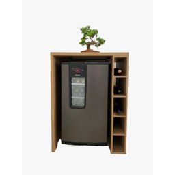 Bar bancada com nicho adega vinho para cervejeira Consul - 1 Bar bancada com nicho adega vinho para cervejeira Consul - 1