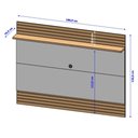 Ver imagem 4 de Jogo Painel e Rack Toussaint Cinamomo Off White