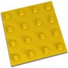 Piso Podotátil Alerta Amarelo 20x20cm Amarrado com 20 Peças 0,80m² - ARTESANAL PISO 20X20 PODOTATIL  - 1