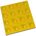 Ver imagem 1 de Piso Podotátil Alerta Amarelo 20x20cm Amarrado com 20 Peças 0,80m² - ARTESANAL PISO 20X20 PODOTATIL 