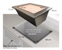 Ver mais imagens de Braseiro 71x50cm Aço Inox #304 com Manta Térmica e Refratário Marigrill para Churrasqueira e Grill