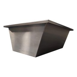 Braseiro 71x50cm em Aço Inox #304 com Manta Térmica e Refratário Marivent para Churrasqueira e Grill - 4