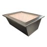 Braseiro 60x50cm em Aço Inox #304 com Manta Térmica e Refratário Marivent para Churrasqueira e Grill - 1