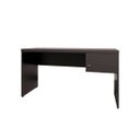 Ver imagem 1 de Mesa Reta Job40 150x70cm J4mpp1570pp Gaveteiro Fixo 2 Gavetas Preta