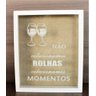Quadro Porta Rolha Taças De Vinhos Wine Tipos De Uva Hd65923 - 2